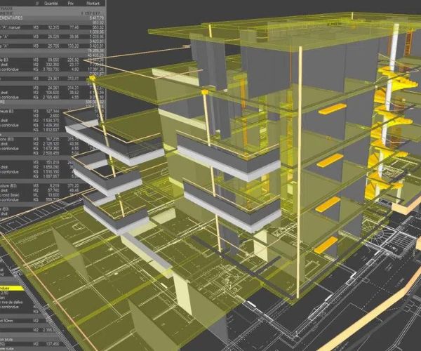 modélisation plans béton armé